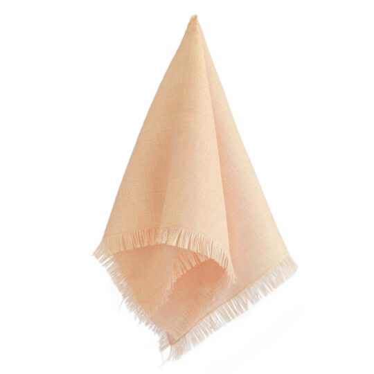 Pink Fringed Napkin